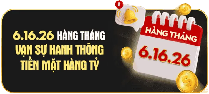 Thưởng chào mừng 8888p nhà cái